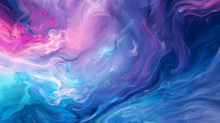 Fototapeta premium Abstract colorful swirl gradient landscape background with fluid motion and vibrant colors illustration