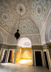 Obraz premium TUNIS, TUNISIA - APRIL 2 2024: View of halls of Bardo National Museum, Tunisia