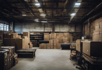 warehouse basement Grungy