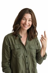 Photo of a 42-year-old North American woman, housewife