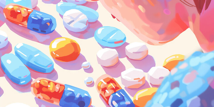 Incontinence medication: A person goes about their daily routine without worry, confident in their ability to manage