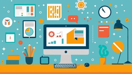 Adult online education session focused on career development, inspiring and practical