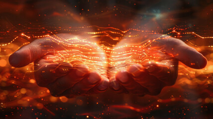 Cradling Innovation: The Fusion of Human Touch and Digital Energy