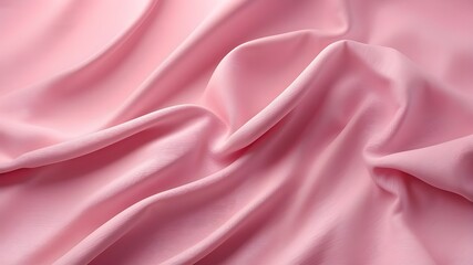 Obraz premium Background with gradient pastel pink cloth texture. organic substance.
