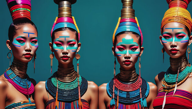 International Day of the World's Indigenous Peoples. The Karen tribe of Thailand