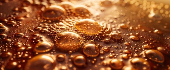Abstract Background World Chocolate Day, Chocolate Foam And Bubbles, World Chocolate Day Background