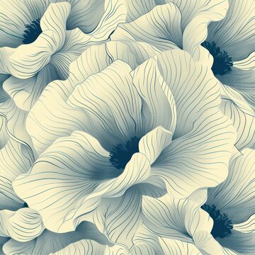 seamless pattern background of a flowers
