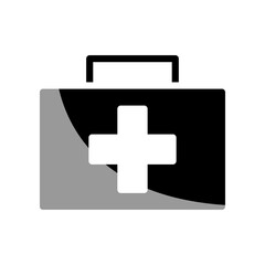 Obraz premium First Aid Box kit icon PNG