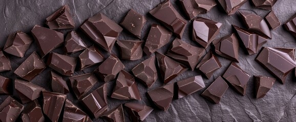 Abstract Background World Chocolate Day, Chocolate Crystal Patterns, World Chocolate Day Background