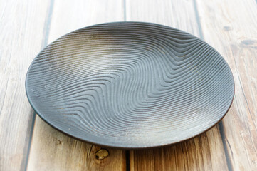 빈 접시의 모습