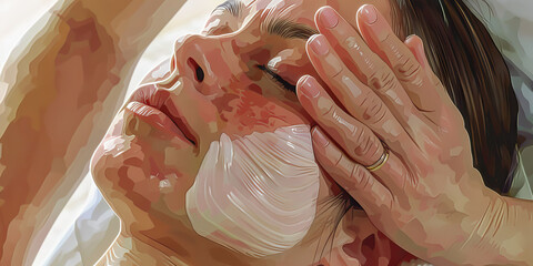 Muscle relaxants: A masseuse works their magic, easing tense muscles