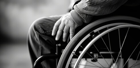 Obraz premium Disabilty Benefits, Welfare for the disabled, wheelchair, disabled