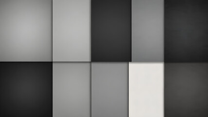 Black white gray linear background, Generative AI