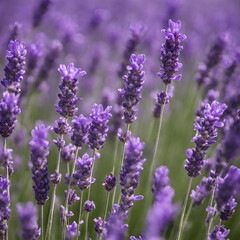 lavender field in region