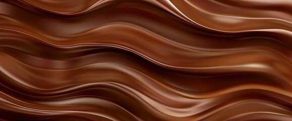 Abstract Background World Chocolate Day, Chocolate Waves And Patterns, World Chocolate Day Background