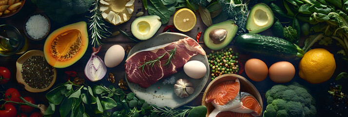 A Comprehensive Visualization of Weight Loss Ketogenic Diet: High-Fat Low-Carb Foods and Meal...