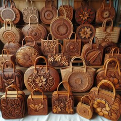 Rattan Bags: Antique and Aesthetic Look