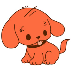 Orange puppy