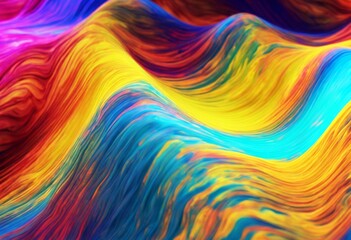 'template texture holographic gital design pattern wavy liquid Multicolor illustration Gradient background Web Abstract painted'