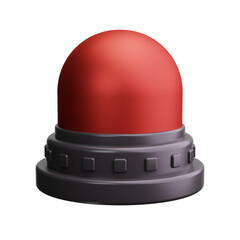 Fototapeta premium siren 3d render icon