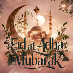Islamic background for Eid Al-Adha