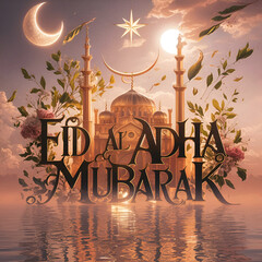 Islamic background for Eid Al-Adha