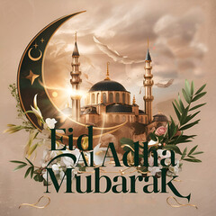 Islamic background for Eid Al-Adha