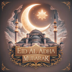 Islamic background for Eid Al-Adha
