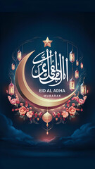 Islamic background for Eid Al-Adha