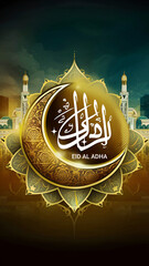 Islamic background for Eid Al-Adha