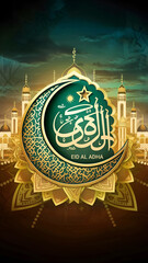 Islamic background for Eid Al-Adha