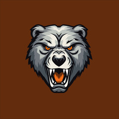 Wildes Erwachen: Intensives Bären-Design