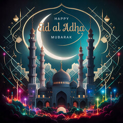 Islamic background for Eid Al-Adha