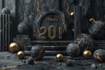 Congratulatory text: a special message with good wishes and congratulations for the 20th anniversary, reminding you of the importance of the day and wishing you happiness.