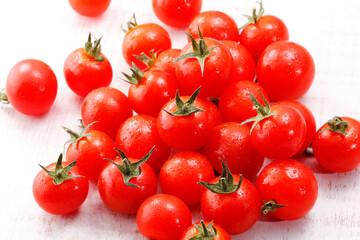 大量のプチトマト