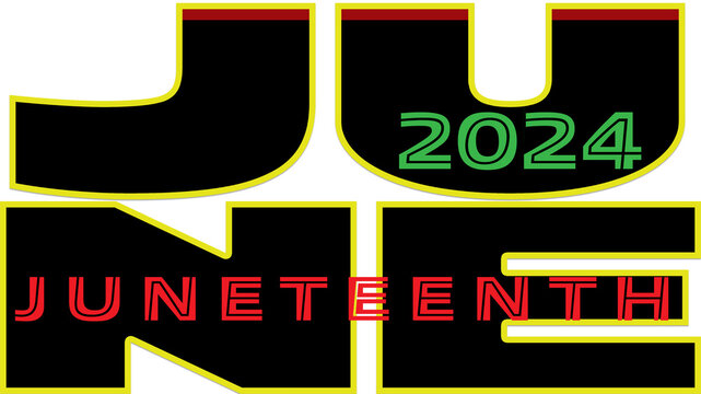 Juneteenth 2024 Graphic