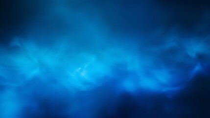 Dark Blue Defocused Blurred Motion Gradient Abstract Background, Widescreen