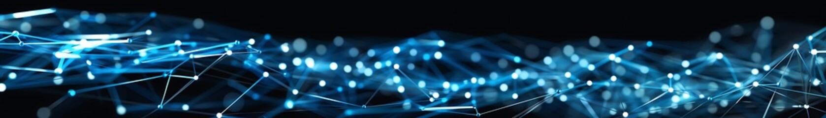 A visualization of data streaming in real-time