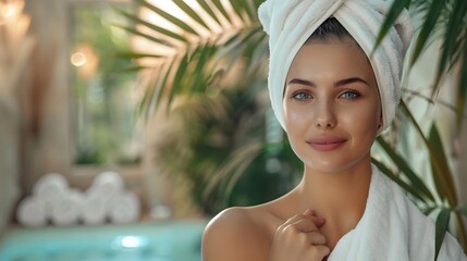 Shot of a beautiful young woman getting a facial mask treatment at the beauty salon.