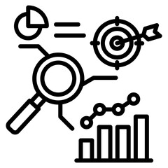 Data Icon Element For Design