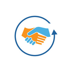 Hand Shake logo