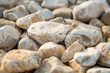 Closeup View of Natural Stone Texture