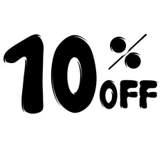 10 percent off discount
