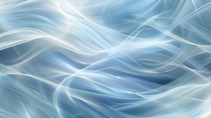 Obraz premium Abstract blue and white energy flow background 