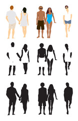 beach people collection  set