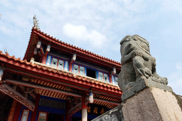 Chikan tower in Tainan, Taiwan.