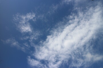 Fototapeta premium blue sky clouds