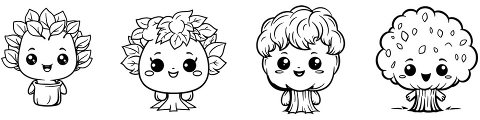 silhouette of a tree