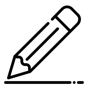 Penci Icon in Line Style