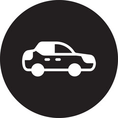 car glyph icon